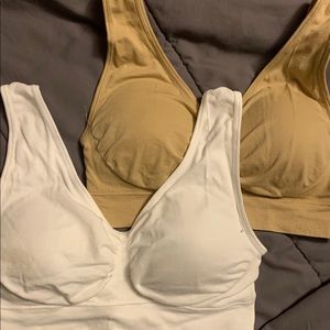 3/$10 deal: Nude and White Genie Bra